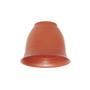 Imagem de Kit C/9 Vaso Redondo 30 cm Marrom Decorativo Para plantas - BRASAMI