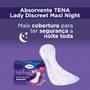 Imagem de Kit C2 Absorvente Lady Discreet Maxi Night C6 Seco  Tena