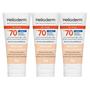 Imagem de Kit C3 Protetor Solar Com Cor Facial Bege Claro  Helioderm