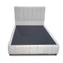 Imagem de Kit Cabeceira Casal + Cama Box Casal 138cm DRACO Suede Cinza - Making Art