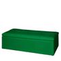 Imagem de Kit Cabeceira de Cama Box Queen com Recamier Carol 160 cm Suede Verde - Móveis Mafer