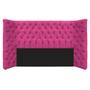 Imagem de Kit Cabeceira e Calçadeira Baú Queen Everest P02 160 cm para cama Box Suede Pink - Amarena Móveis