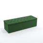 Imagem de Kit Cabeceira Estofada Para Cama Box Centaurus 195 Para Cama King e Calçadeira Sagitarius Sued Verde Aradecor