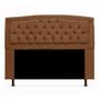 Imagem de Kit Cabeceira Geovana + Calçadeira Baú Felix Queen Size 160cm Suede - Ecotec Decor