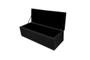 Imagem de Kit cabeceira italia mais calçadeira 160cm suede preto