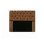 Imagem de Kit Cabeceira Mirage + Calçadeira Baú Felix Casal 140cm Suede - Renascer Decor