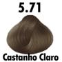 Imagem de Kit Cabelos Castanhos 250g + Tinta C/ Ox 450ml