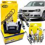 Imagem de Kit Cabo + Bobina + Velas Golf 1.6 8V Flex Original