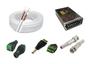 Imagem de Kit Cabo Coaxial 50M 90% 4 Conectores E F5A