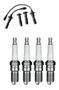 Imagem de Kit Cabo com Supressores e Velas Comum Jac Motors T6 T8