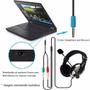Imagem de Kit Cabos Adaptador de Áudio P2 para Fone de Ouvido Vídeo Game PC Notebook e Computador