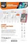 Imagem de Kit Cabos BRANCO Lightning - cabo 1 e 2 mts ELG - CMB812WH
