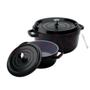 Imagem de Kit Caçarola Hercules Cerâmica Preto 4,3L + 6,8L