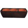 Imagem de Kit Cachepô Jardineira Elegance com 3 Vasos Comum NUTRIPLAN