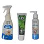 Imagem de Kit cachorro banho à seco /gel dental /limpador de lágrimas