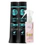 Imagem de Kit Cachos Sim Shampoo + Cond 500ml + Finalizador Obrigatório Lourre 120ml