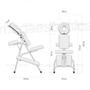 Imagem de Kit Cadeira Quick Massage Legno Portátil Dobrável Shiatsu Black e Bolsa Transporte