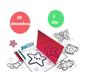 Imagem de Kit Caderno com 20 Desenhos para Cópia e Pintura com 3 Giz