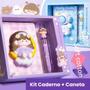 Imagem de Kit Caderno com Squishy com Caneta 10 cores Capa acolchoada