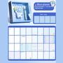 Imagem de Kit Caderno com Squishy com Caneta 10 cores Capa acolchoada