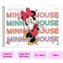 Imagem de Kit Caderno de Desenho Minnie Disney 80 Fls Capa Dura com Adesivo Tilibra + Lápis de Cor Faber 22 Cores Escolar Infantil