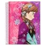 Imagem de Kit Caderno Frozen Arame 200 Folhas Capa Dura Com 40 Itens