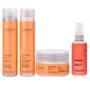 Imagem de Kit Cadiveu Bye Bye Frizz Sh+Cd 250ml+Mask 200ml+Leave 120ml