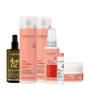 Imagem de Kit Cadiveu Essentials Hair Remedy Shampoo Condicionador Máscara Sérum Ampola e Açaí Oil 60 (6 produtos)