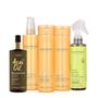 Imagem de Kit Cadiveu Professional Nutri Glow Shampoo Condicionador Maxi Ondas Booster Pré Shampoo e Açaí Oil 110 (5 produtos)