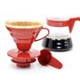 Imagem de Kit Café Coado Hario V60 02 Com Suporte 40 Filtros e Jarra