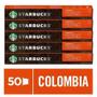 Imagem de Kit café colômbia by nespresso starbucks = 50 caps