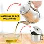 Imagem de Kit Café Da Manhã Com Bule Inox 280ml + Açucareiro Com Colher Inox Elegante Cozinha Para Café Chá E