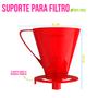 Imagem de Kit Café Garrafa Térmica 650ml Açucareiro Suporte Filtro