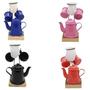 Imagem de Kit Café Goumert, Suporte, Coador, Caneca 80ml, Bule 270ml - Cocaplas