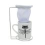 Imagem de Kit Café Libélula Coador e Caneca 120ml - Simas