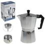 Imagem de Kit Cafeteira 300ml + 12 Canecas Esmaltadas  Café Moka