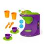 Imagem de Kit Cafeteira Infantil Roxo E Verde Com Luz e Som + App Game  Usual Brinquedos