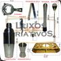 Imagem de Kit Caipirinha Barman Coqueteleira Profissional Inox Drinks