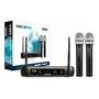 Imagem de Kit Caixa Amplificada + Microfone Sem Fio Duplo Uhf + Tripé