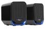 Imagem de Kit Caixa de Som 12W RMS Led Azul e Mouse Ergonomico 6 Botões 4800 Dpi Led RGB Combo Gamer Knup