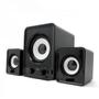 Imagem de Kit Caixa De Som 2.1 Subwoofer Usb 3x1 - Preto