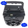 Imagem de Kit Caixinha de Som Potente Sem Fio Bluetooth Portátil 5w e Rádio Vintage Retro Am Fm Sw Bivolt Manual Usb Micro Sd Aux