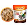 Imagem de Kit Calopsita Gold Mix de Sementes 500g + Ração Extra Gold Frutas 400g - Reino das Aves + Extrusada Pm13 Megazoo 350g