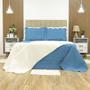 Imagem de Kit cama  matelasse king - dante azul