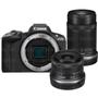 Imagem de Kit Câmera Canon Eos R50 4k Mirrorless Com Lentes 18-45mm + 55-210mm