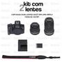 Imagem de Kit Câmera Canon Eos R50 4k Mirrorless Com Lentes 18-45mm + 55-210mm