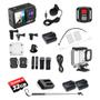 Imagem de Kit Câmera De Ação S60 4K Microfone Externo Estabilizador EIS Sport + 02 Baterias+ Carregador+ Bastão+32GB