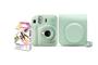 Imagem de Kit Câmera Fujifilm Instax Mini 12 Verde + Pack 10 filmes Macaron + Bolsa Verde Menta