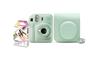 Imagem de Kit câmera Instantânea Fujifilm instax mini 12 verde menta + bolsa + filme com 10 poses
