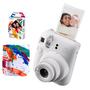 Imagem de Kit Câmera Instax Mini 12 com Bolsa Fotos Instantâneas Spray Art Fotos Reveladas Presente